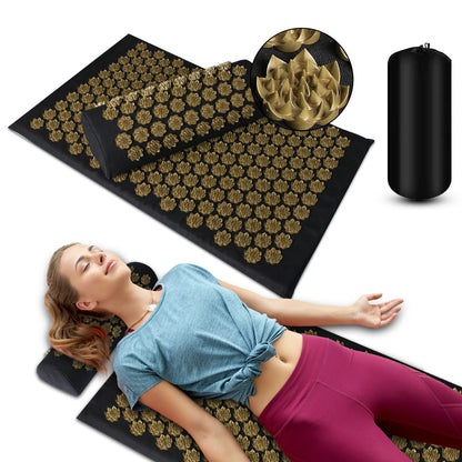 Acupressure Mat & Pillow Set